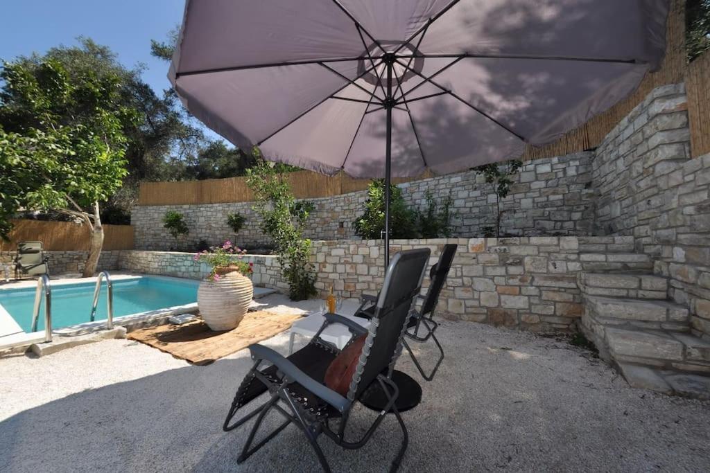 Villa Paxos Adamantia With Private Pool Gaios Eksteriør bilde