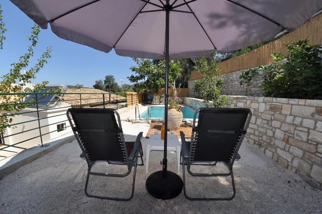 Villa Paxos Adamantia With Private Pool Gaios Eksteriør bilde